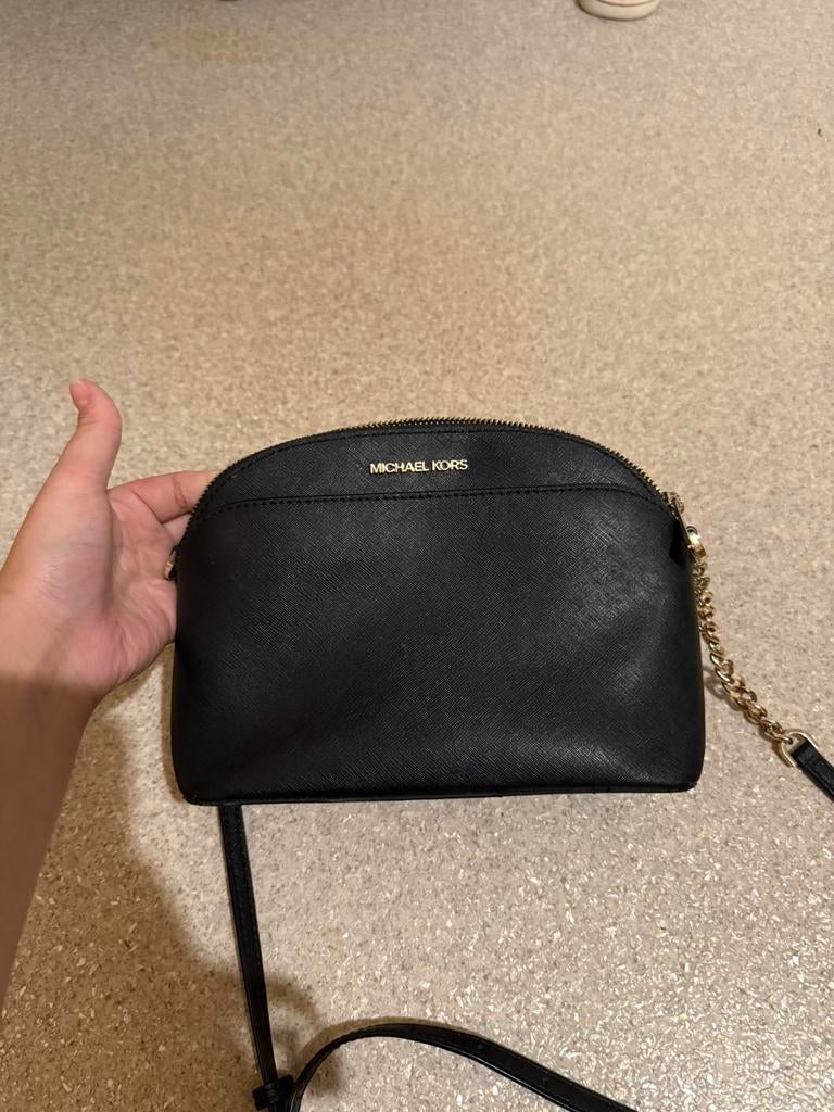 Michael Kors Crossbodytas jet set travel leer, Handtassen en Accessoires, Tassen | Damestassen, Ophalen of Verzenden, Zo goed als nieuw