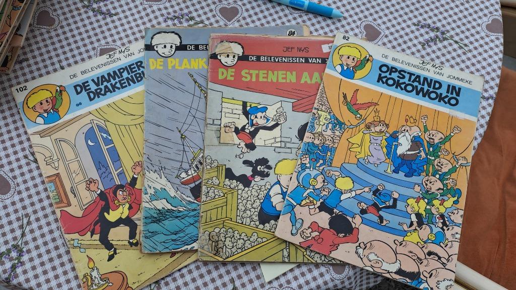 Oude Jommeke's strips, Europa, Meerdere comics, Ophalen, Gelezen