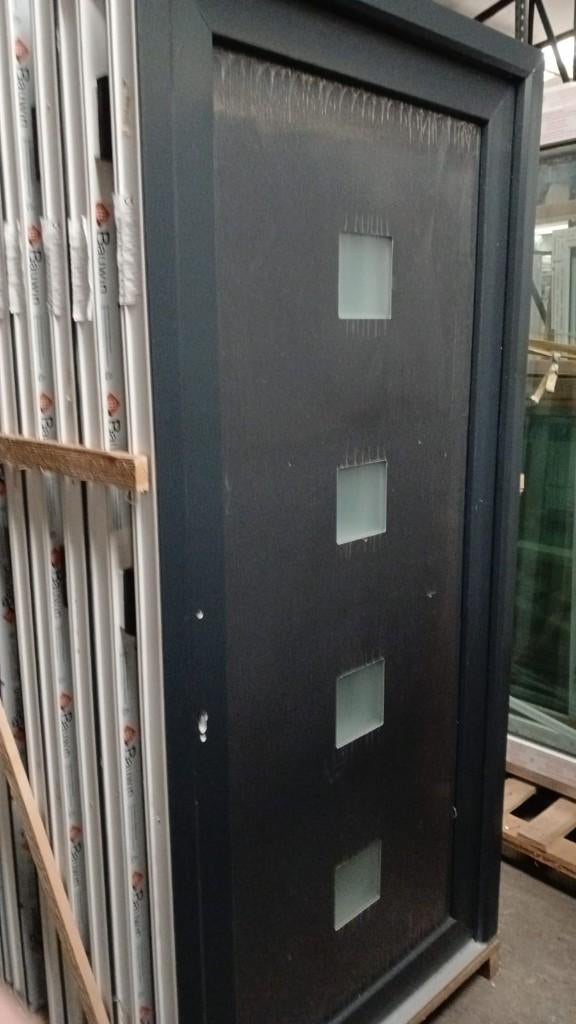 Nieuwe pvc voordeur 5 puntslot wit €499 antraciet €599, Doe-het-zelf en Bouw, Ophalen, 80 tot 100 cm, Nieuw, Buitendeur