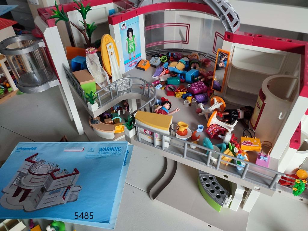 Playmobil Groot Winkelcentrum en Speelgoedwinkel, Ophalen, Zo goed als nieuw, Complete set