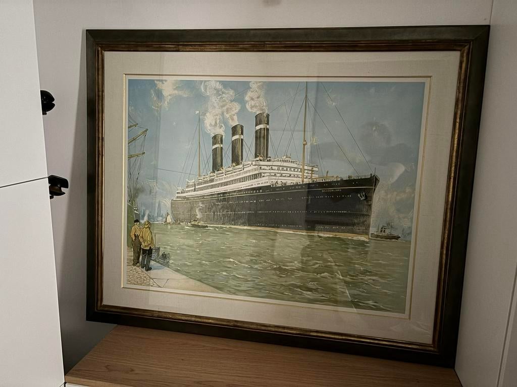Henri Cassiers - Red Star Line (Belgenland), Antiek en Kunst, Ophalen