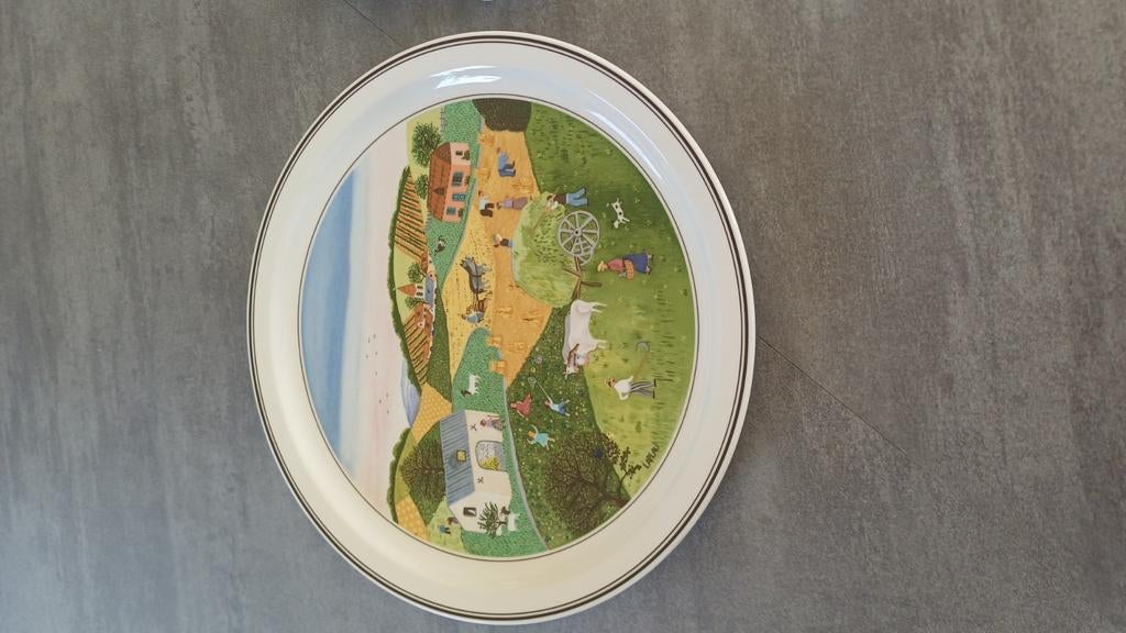 Villeroy et boch assiette numéro 2, été., Enlèvement ou Envoi