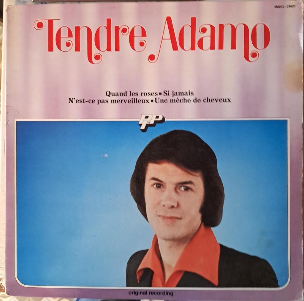 Adamo disque 33 tours, CD & DVD, Enlèvement
