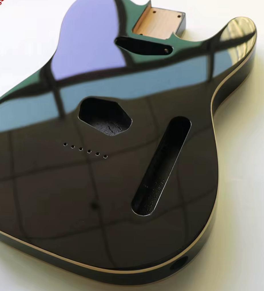 Telecaster Deluxe body High gloss black dubbel binding neww, Musique & Instruments, Envoi, Neuf