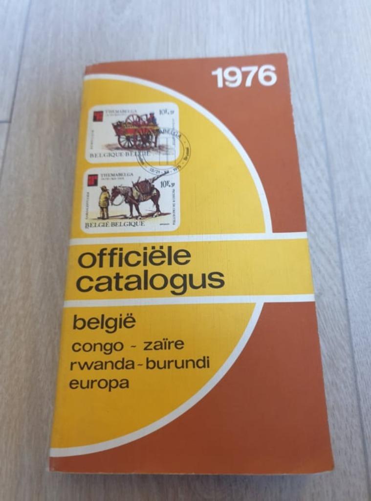 Boek Officiële catalogus postzegels 1976, Ophalen of Verzenden, Europa
