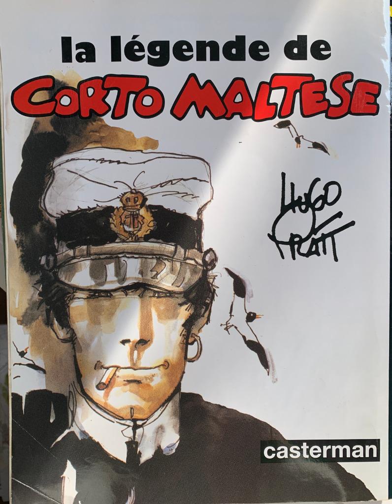 A Suivre - Hugo Pratt 1995, Une BD, Comme neuf, Hugo Pratt, Envoi