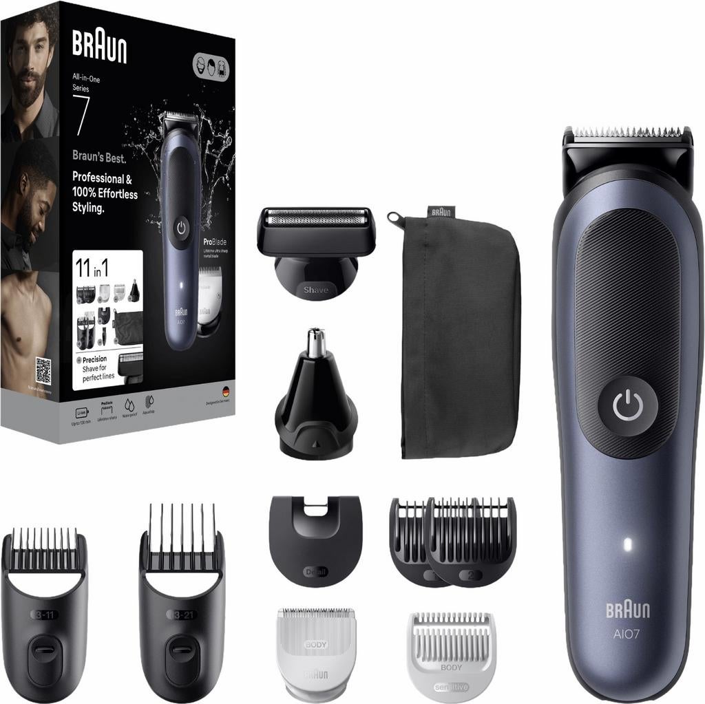 Braun Series 7 AIO7540, Ophalen of Verzenden, Zo goed als nieuw, Scheren en Epileren