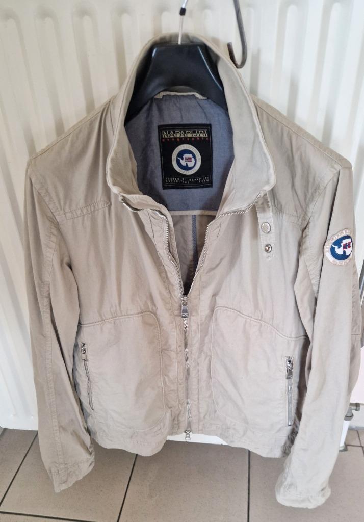 Veste pour homme👍Napapijri👍t: L 👍, Gris, Enlèvement, Napapijri, Taille 52/54 (L)