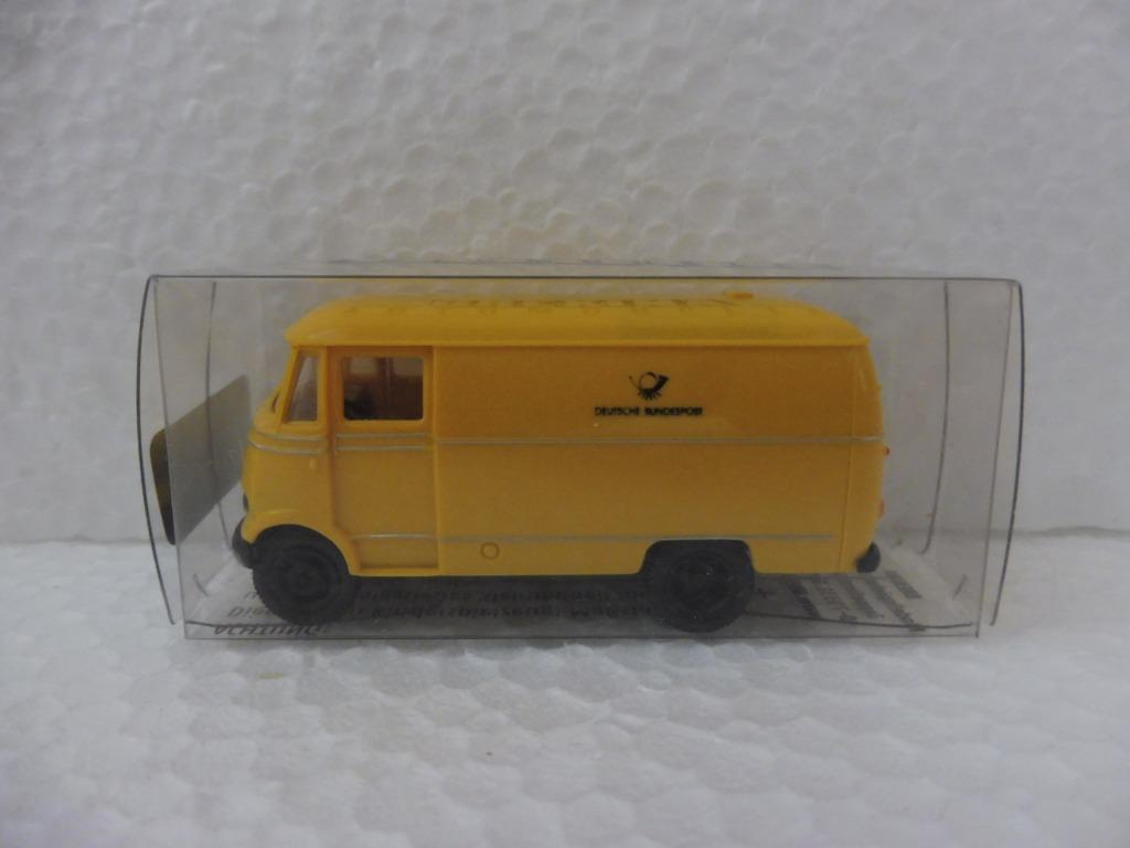 1:87 Brekina 36039 Mercedes Benz L319 Bundespost duitse post, Ophalen of Verzenden, Zo goed als nieuw, Auto, Brekina