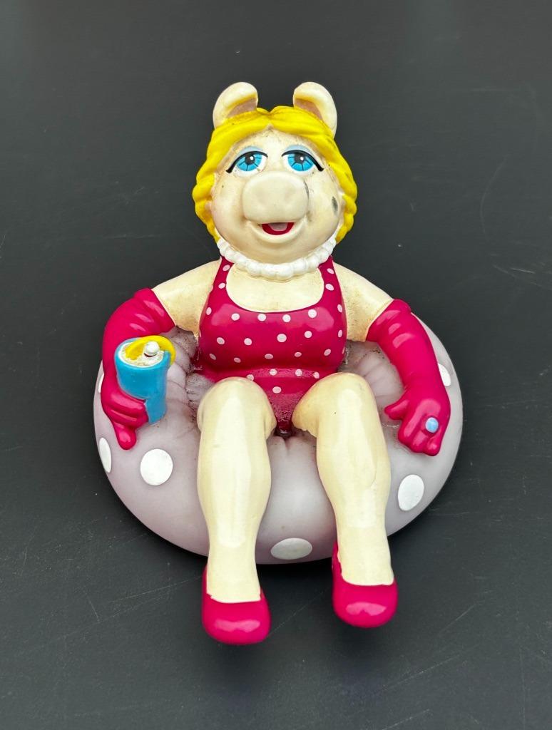 Miss Piggy badspeeltje 1980s, Verzamelen, Poppetjes en Figuurtjes, Ophalen of Verzenden, Gebruikt