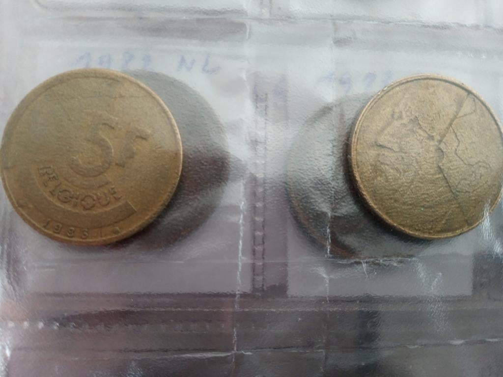 5fr. 40 stuks, Ophalen of Verzenden