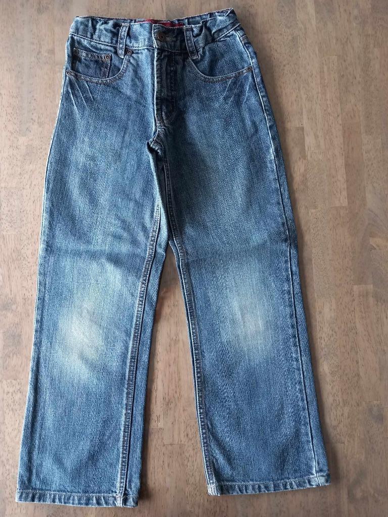 jeans broek maat 128 becopa, Broek, Ophalen of Verzenden, Zo goed als nieuw, Becopa
