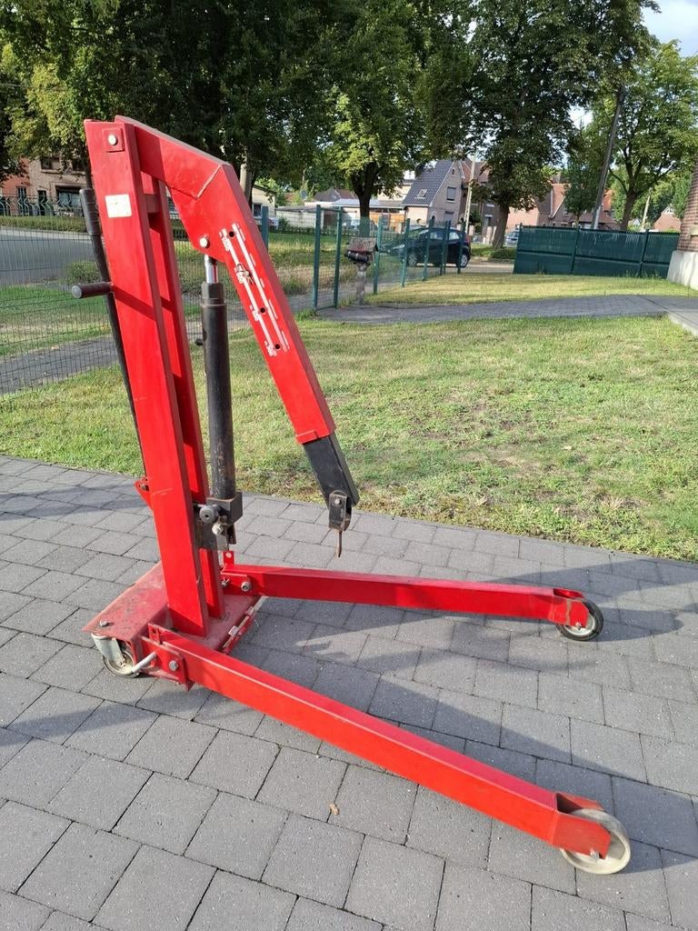 Garage werkmateriaal, Ophalen, Gebruikt