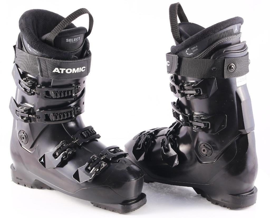 Chaussures de ski 40.5 41 EU ATOMIC, PROTOTYPE noires, Carving, Enlèvement ou Envoi, Utilisé, Atomic
