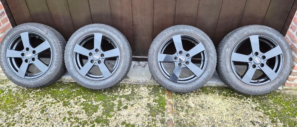 Winterbanden met velgen, Auto-onderdelen, Banden en Velgen, Overige, Gebruikt, Banden en Velgen, Ophalen