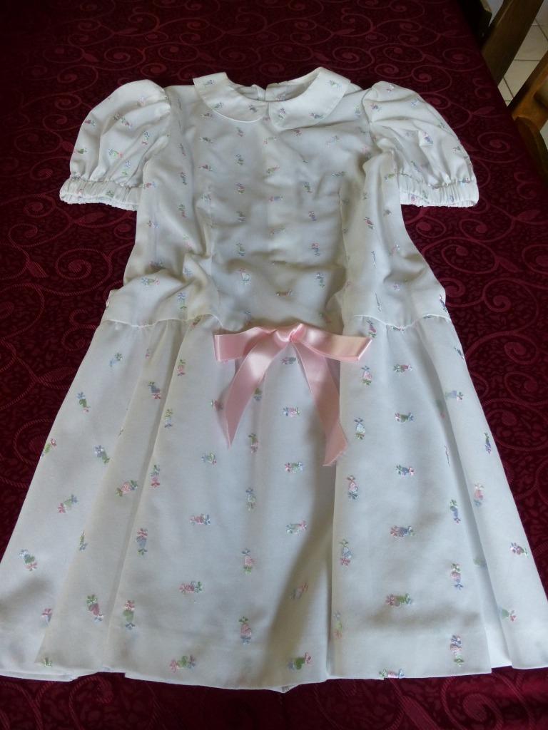 Robe de Fête Printanière ou Communion + Bandeau, Enlèvement, Comme neuf