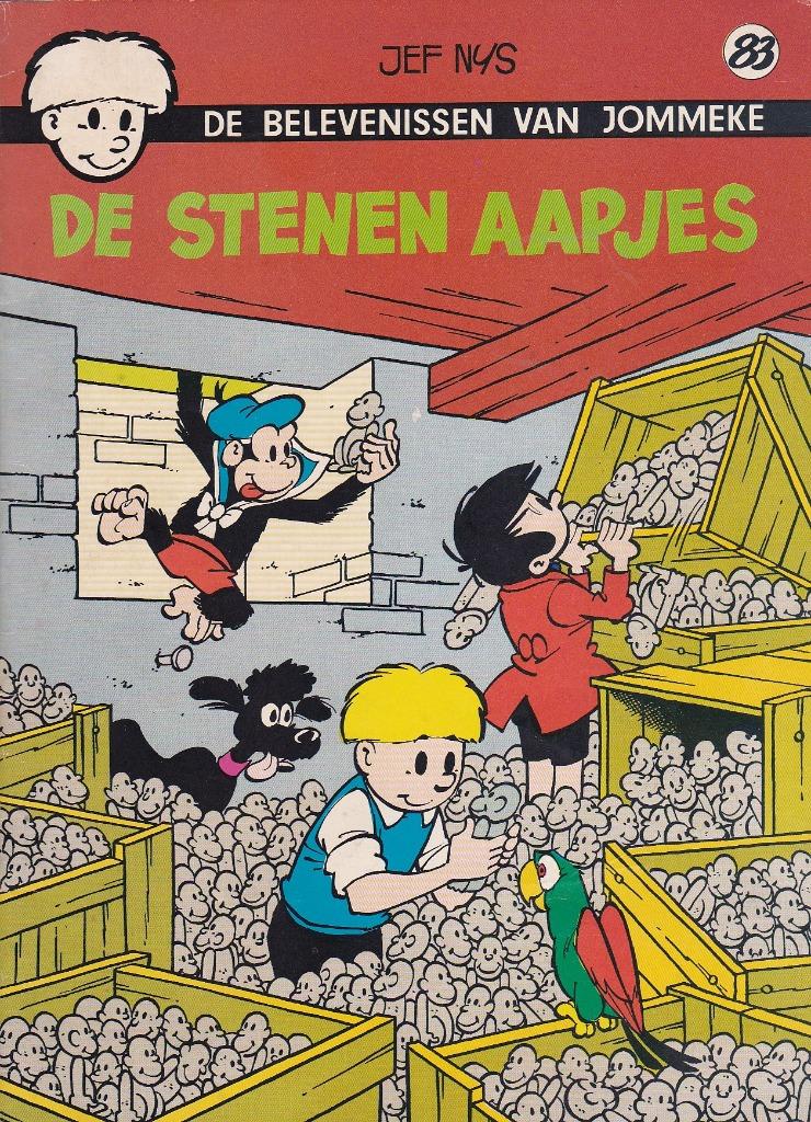 4  Jommeke strips  (1e druk ), Boeken, Meerdere stripboeken, Ophalen of Verzenden, Gelezen, Jef Nys