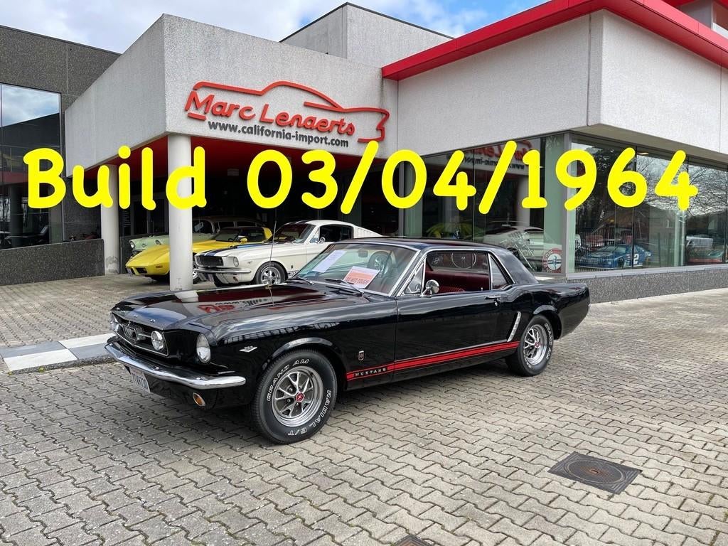 Ford Mustang 1964 V8 Een van de eerste Mustangs Oldtimer, Auto's, Ford, Particulier, Te koop, Mustang, Benzine, Coupé, 2 deurs
