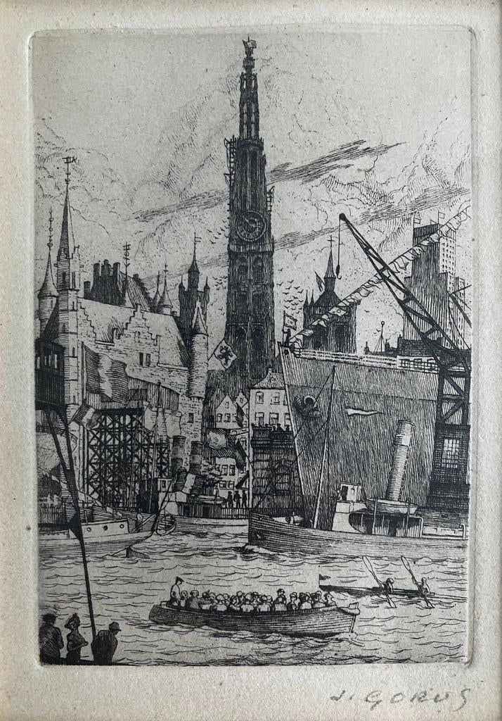 Ets Jacques Gorus (1901-1981) Antwerpen, Ophalen