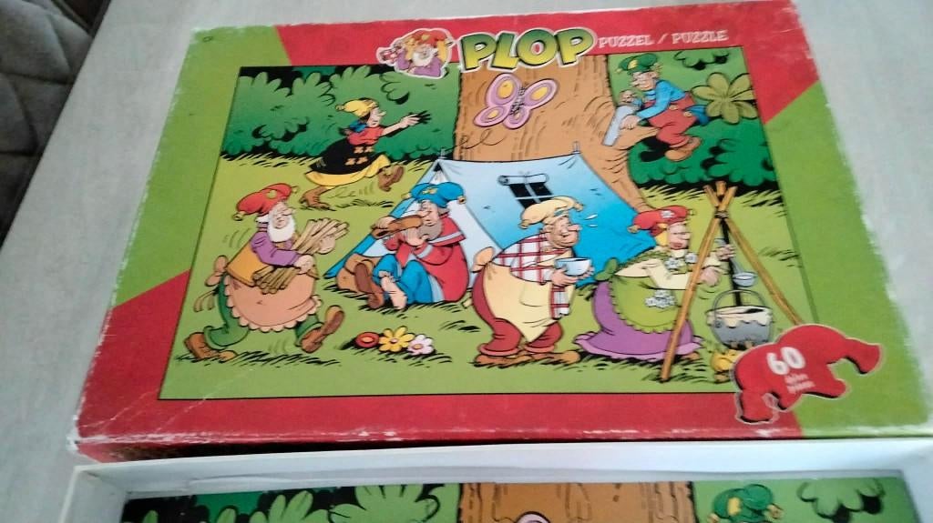 Plop puzzel 60 stuks / studio 100 speelgoed, Ophalen of Verzenden, Meer dan 50 stukjes, Gebruikt, 4 tot 6 jaar