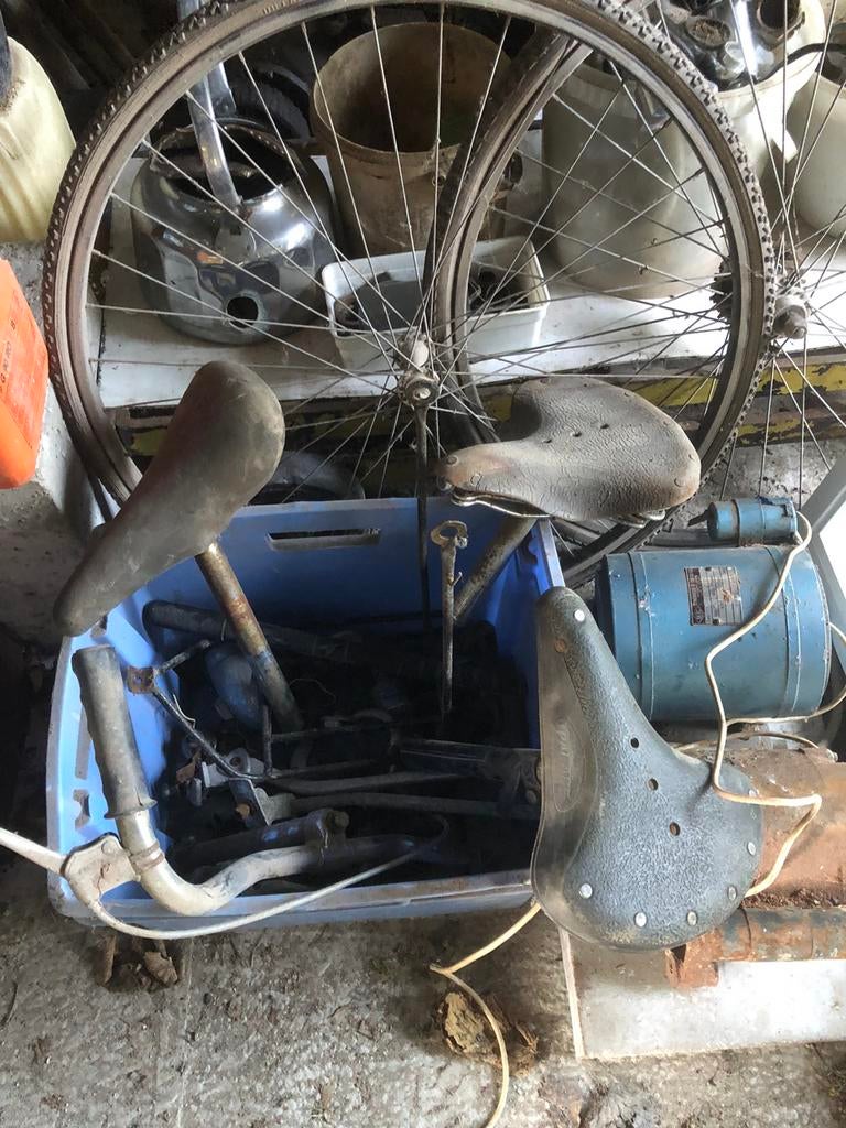 Retro fiets attributen, Verzamelen, Ophalen of Verzenden