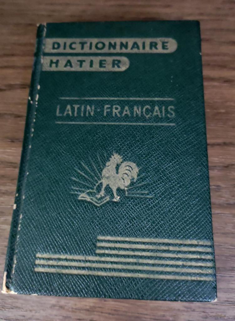 Dictionnaire Hatier Latin-Français par A. Gariel, Livres, Enlèvement ou Envoi, Latin, Utilisé, Autres éditeurs