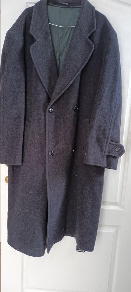 manteau en cachemire et laine pour homme, Vêtements | Hommes, Vestes | Hiver, Enlèvement, Comme neuf, Taille 52/54 (L), Gris