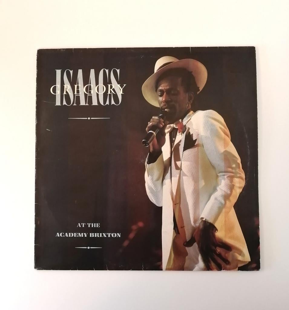 Gregory Isaacs live at the academy Brixton/ Vinyl LP Album, Verzenden, Zo goed als nieuw