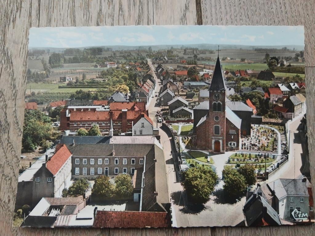 Pk luchtfoto kerk Gavere, Ophalen of Verzenden