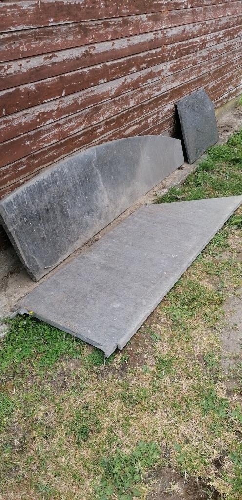 Stukken blauwsteen, Doe-het-zelf en Bouw, Ophalen, Gebruikt, Overige materialen