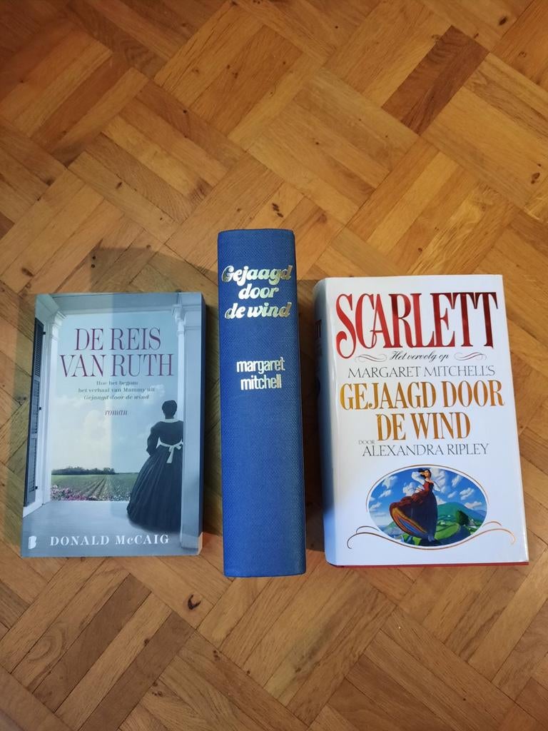 Gejaagd door de wind. Het begin, het verhaal en het vervolg., Ophalen