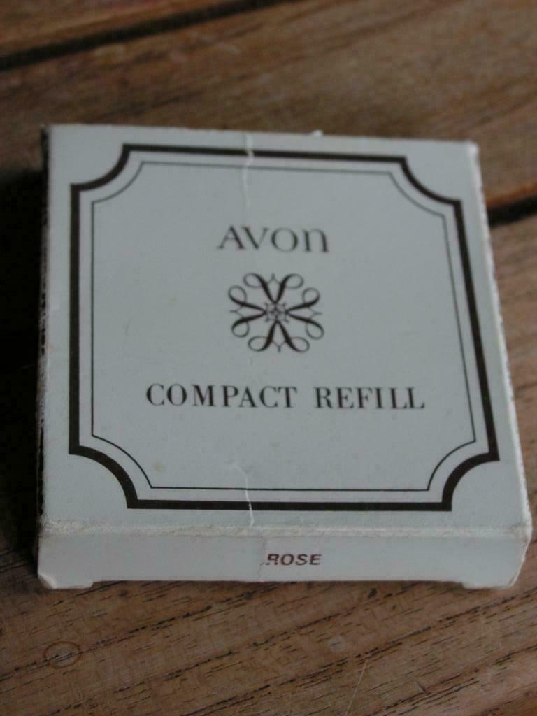 Vervangmodule poederdoos Avon Rose, Handtassen en Accessoires, Ophalen of Verzenden, Zo goed als nieuw