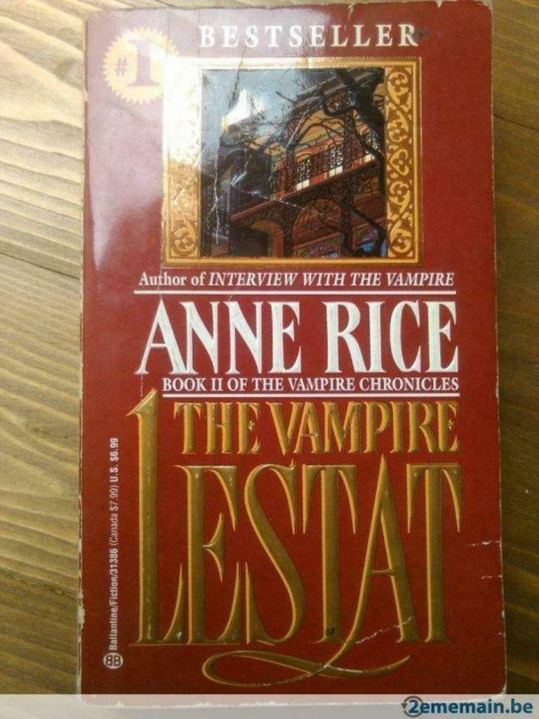 Anne Rice - "The Vampire Lestat", Livres, Fantastique, Utilisé, Enlèvement ou Envoi