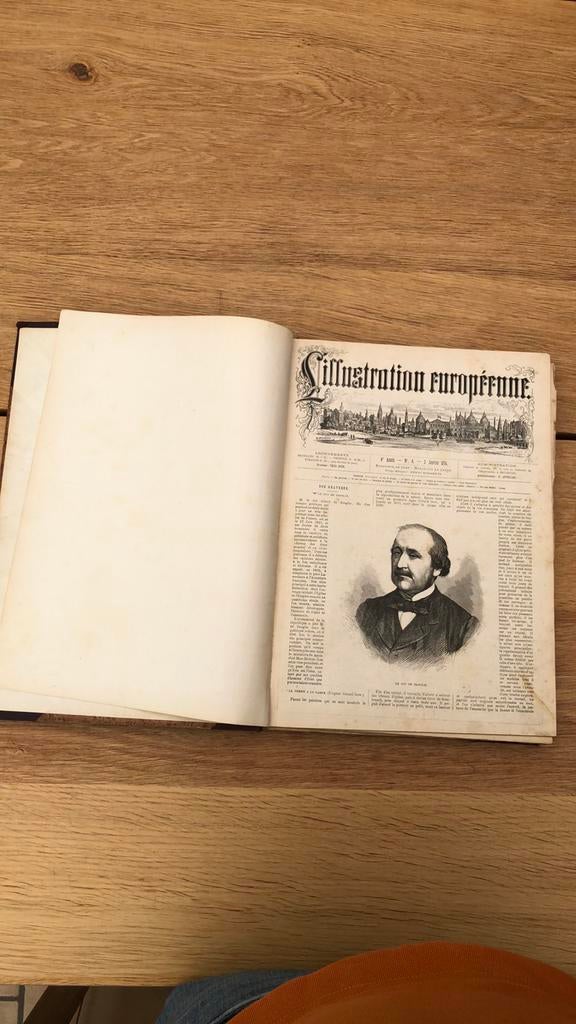 L’illustration Européenne, Enlèvement ou Envoi, Utilisé