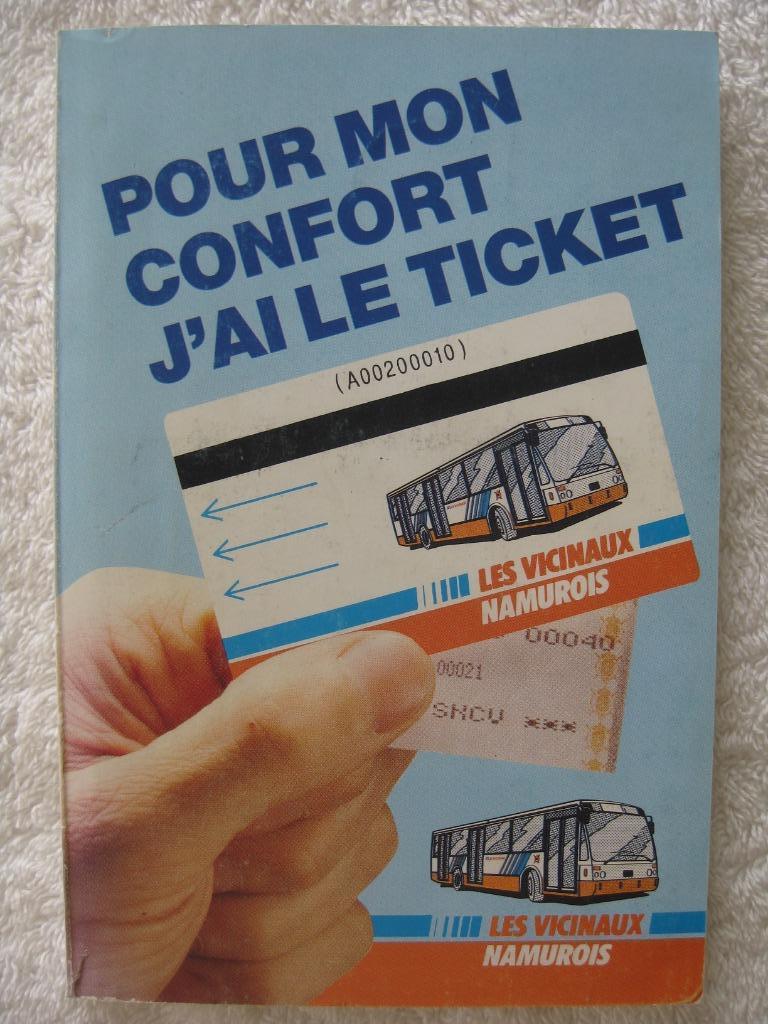 SNCV Société Nationale des Chemins de Fer Vicinaux - EO 1989, Collections, Enlèvement ou Envoi, Utilisé