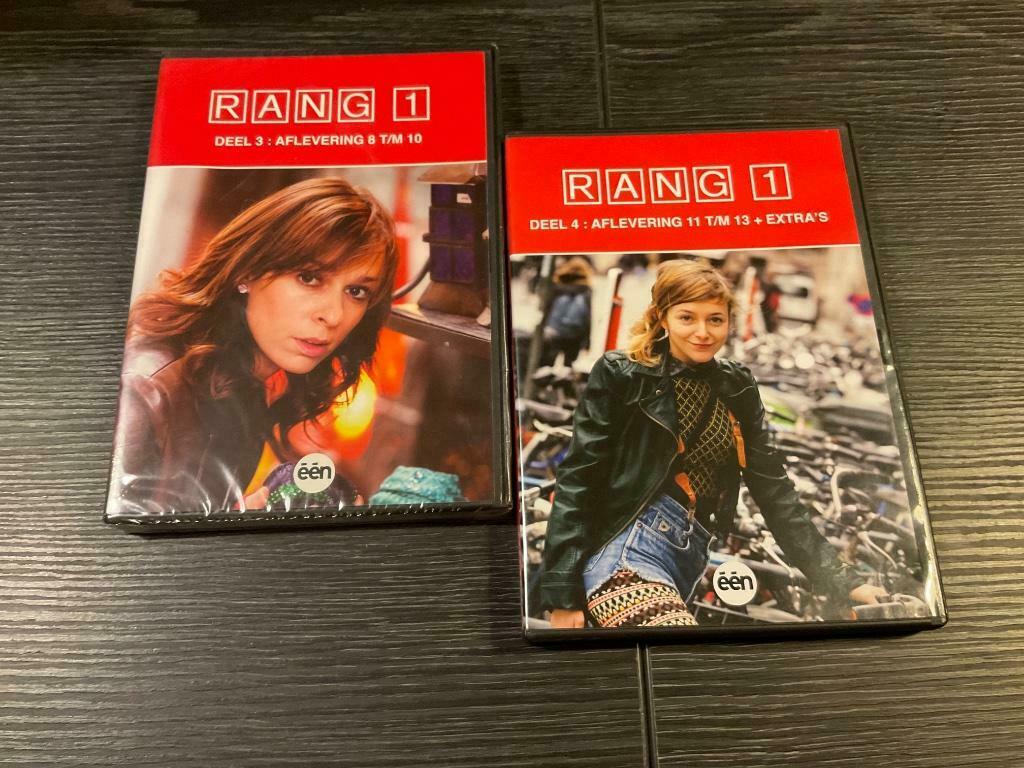 Dvd’s Rang 1 - deel 2 (aflevering 8-13 + extra’s) tv-serie, Cd's en Dvd's, Alle leeftijden, Ophalen of Verzenden, Nieuw in verpakking