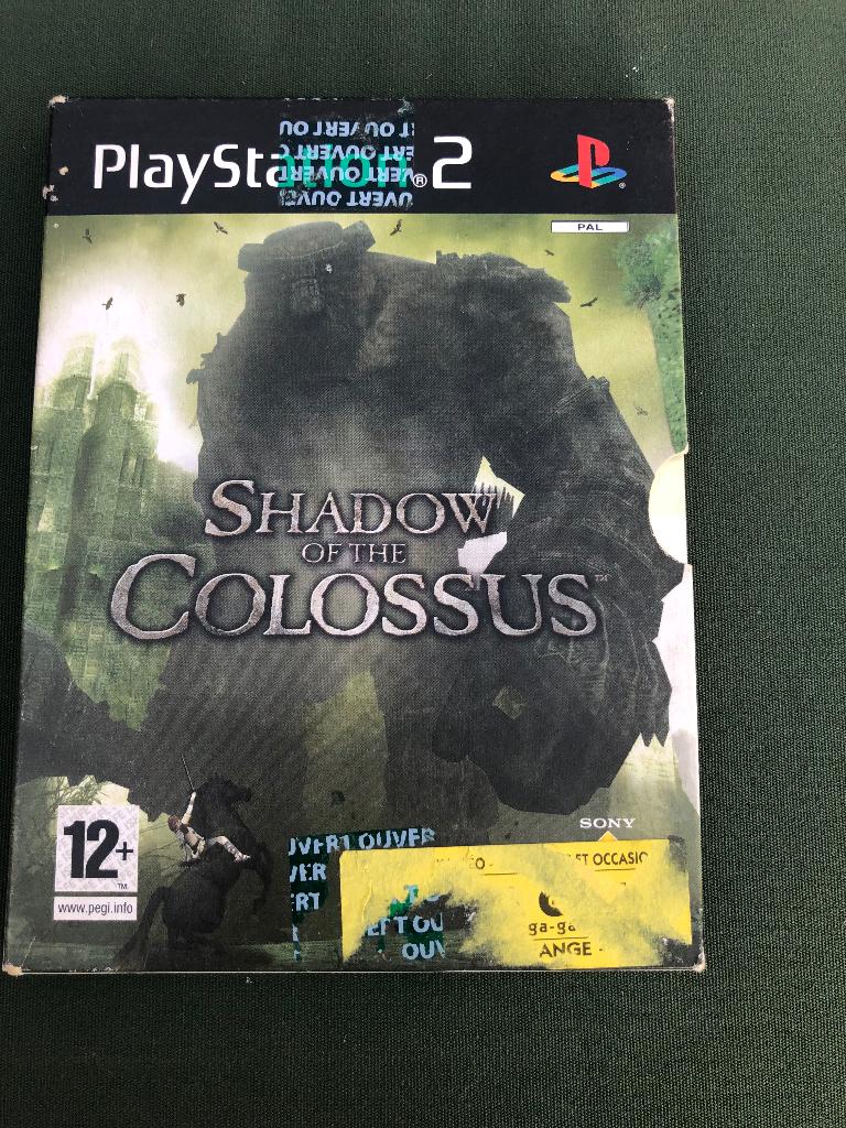 PS2 Shadow of the Colossus - speciale editie zonder game, Games en Spelcomputers, Ophalen of Verzenden, Zo goed als nieuw, Avontuur en Actie