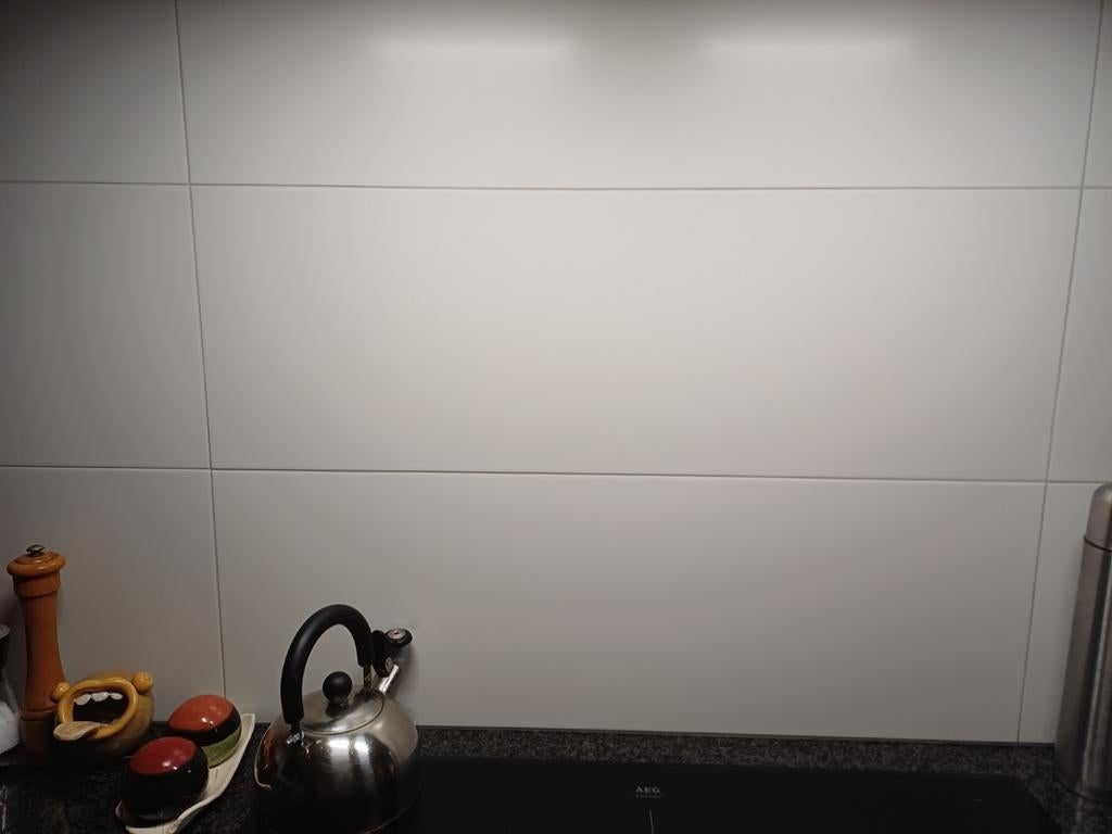 muurtegels, wit, 30x90cm, 12 tegels (3,24m²), Ophalen