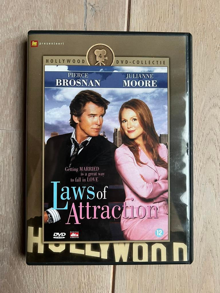 Dvd van de film Laws of Attraction, Vanaf 12 jaar, Ophalen of Verzenden, Zo goed als nieuw, Komedie