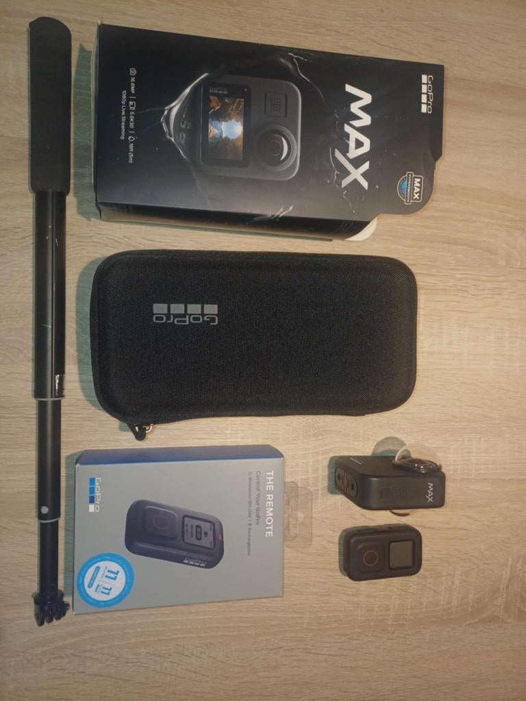 Gopro Max 360, Sports & Fitness, Vol à voile & Parapente, Enlèvement, Utilisé, Paramoteur