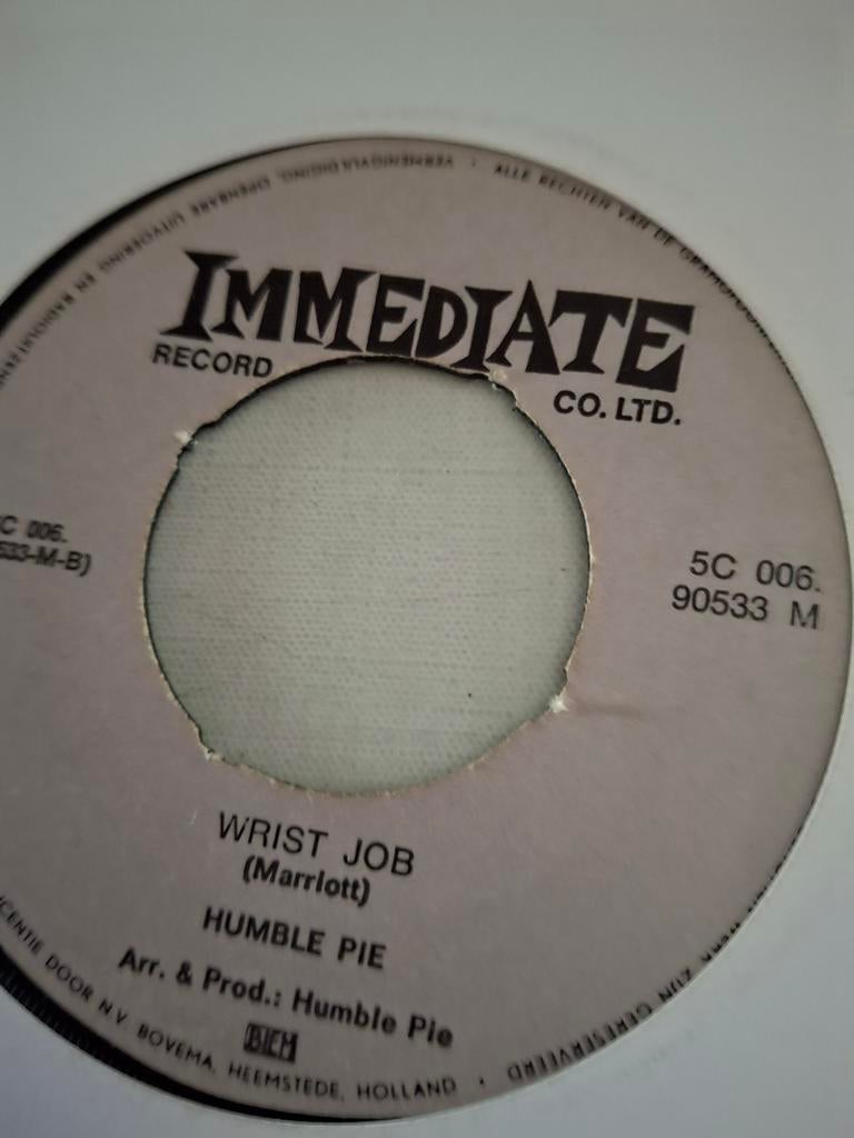 Humble pie, Enlèvement ou Envoi, Comme neuf