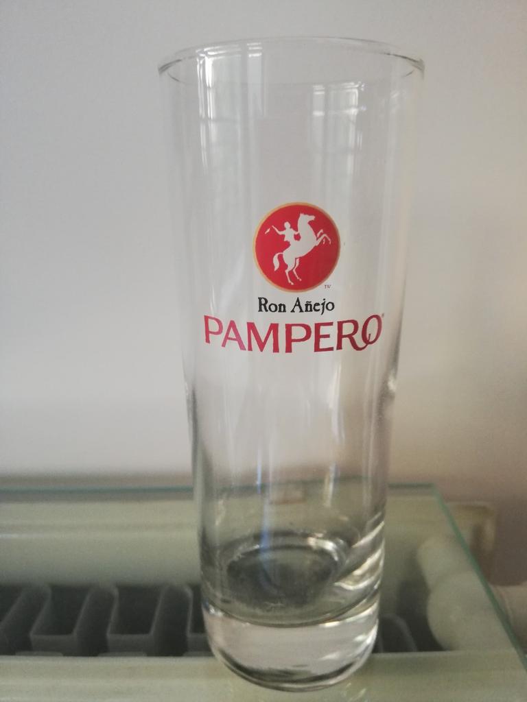 Verre de rhum long drink Pampero, Collections, Marques de bière, Comme neuf, Enlèvement