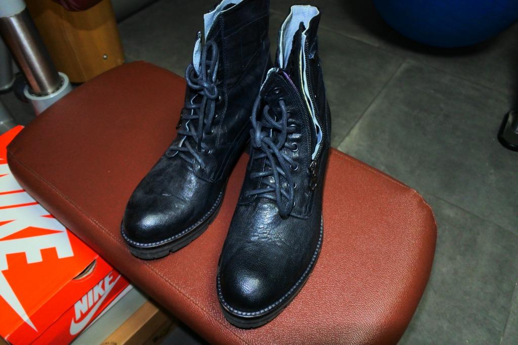enkel laarzen, Enlèvement ou Envoi, Comme neuf, Boots et Botinnes, Noir