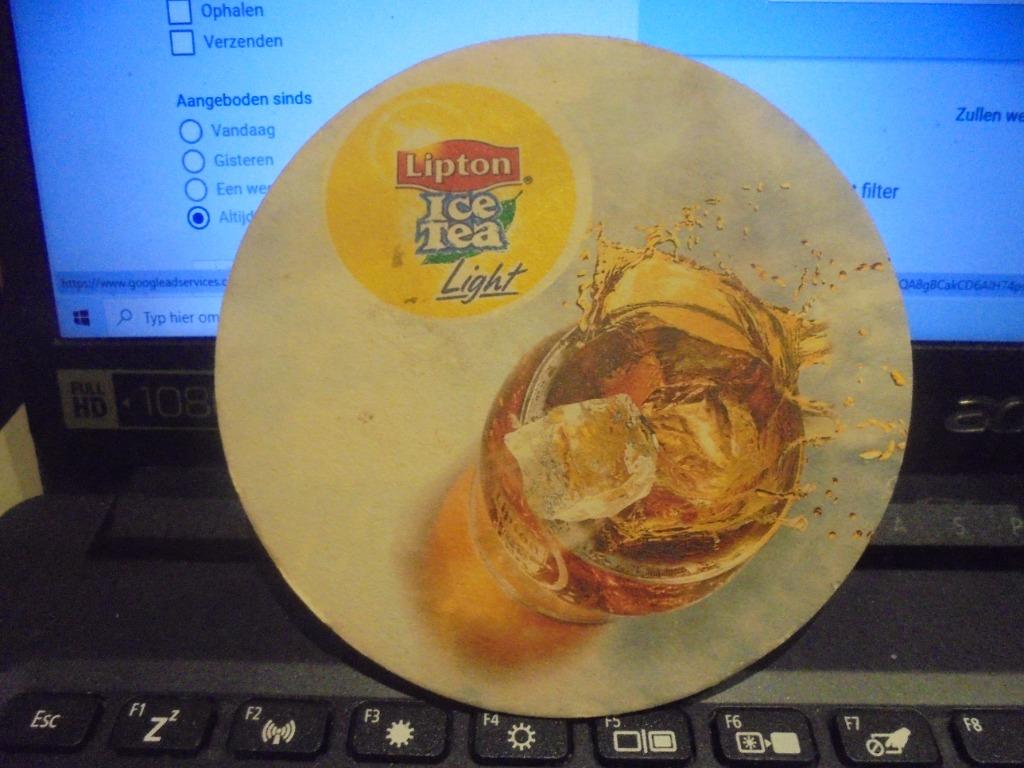 Lipton Ice Tea Light, Enlèvement ou Envoi, Comme neuf, Sous-bock