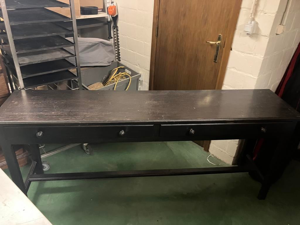 Sidetable eik, Huis en Inrichting, Ophalen, Zo goed als nieuw