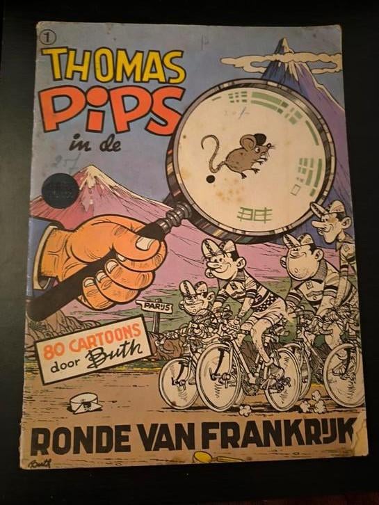 Thomas Pips in de Ronde van Frankrijk, Boeken, Ophalen of Verzenden, Gelezen