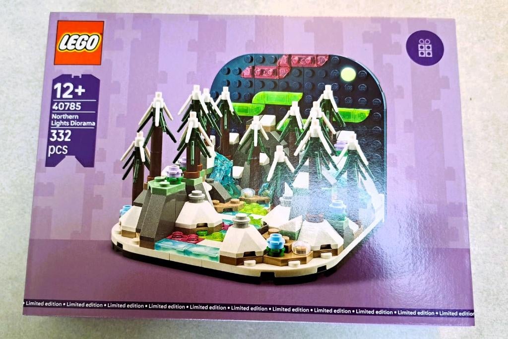 LEGO Christmas 40785 Wonders Northern Lights Diorama, Enlèvement ou Envoi, Neuf, Ensemble complet, Lego