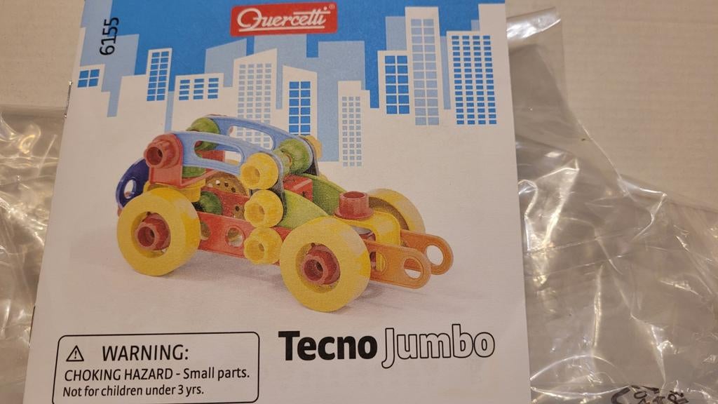 Quercetti tecno jumbo, Enlèvement