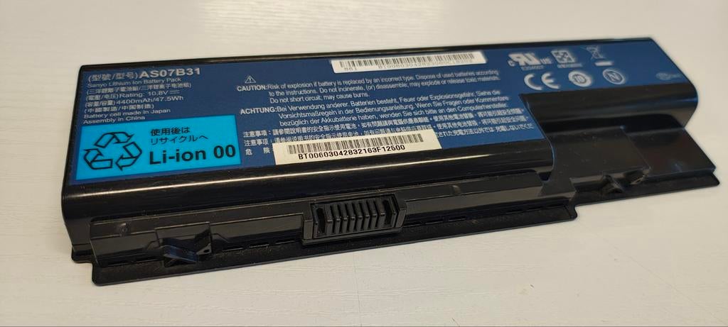 Batterie 4400 mAh pour ACER Aspire, Informatique & Logiciels, Enlèvement ou Envoi, Utilisé