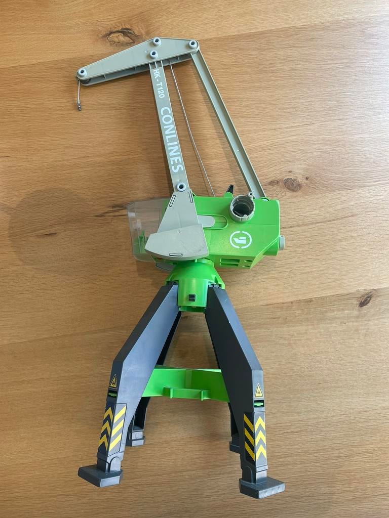 Grue Playmobil, Enlèvement, Utilisé
